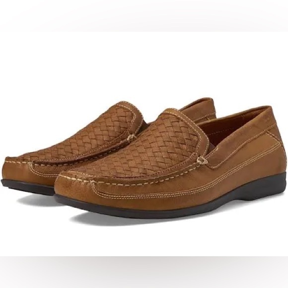 Johnston & Murphy Locklin Woven Venetian Leather Slip-On Loafers main image 7